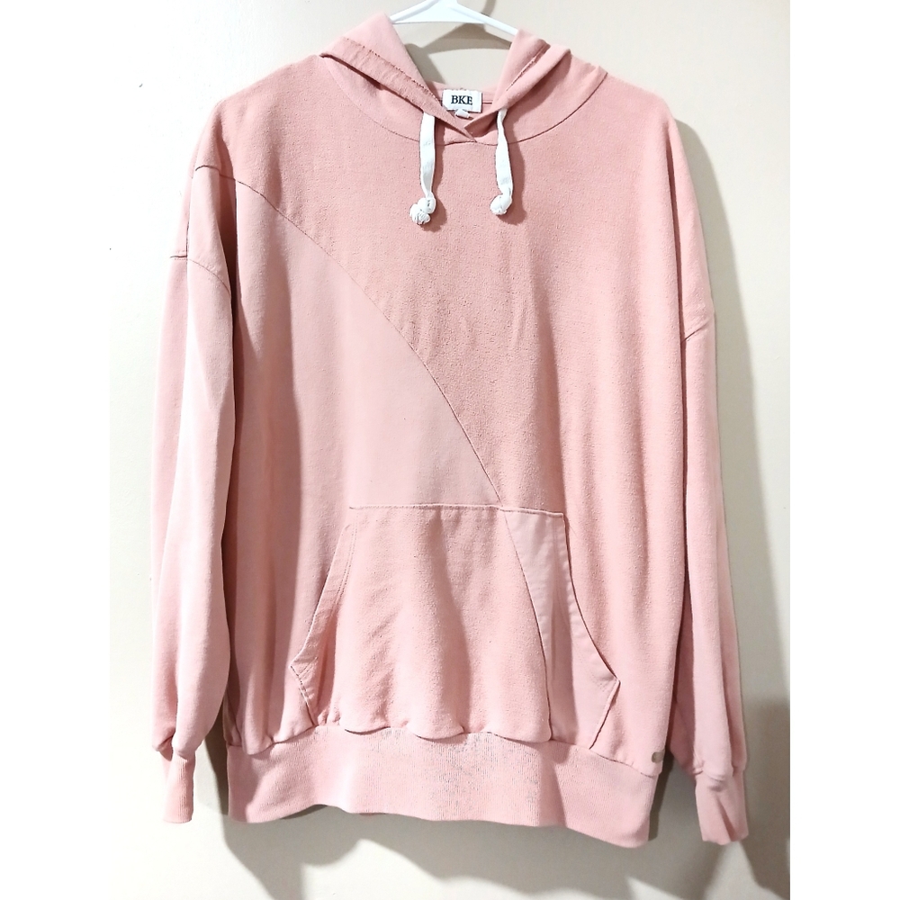 BKE Peachy Keen Kangeroo Pocket Hoodie S